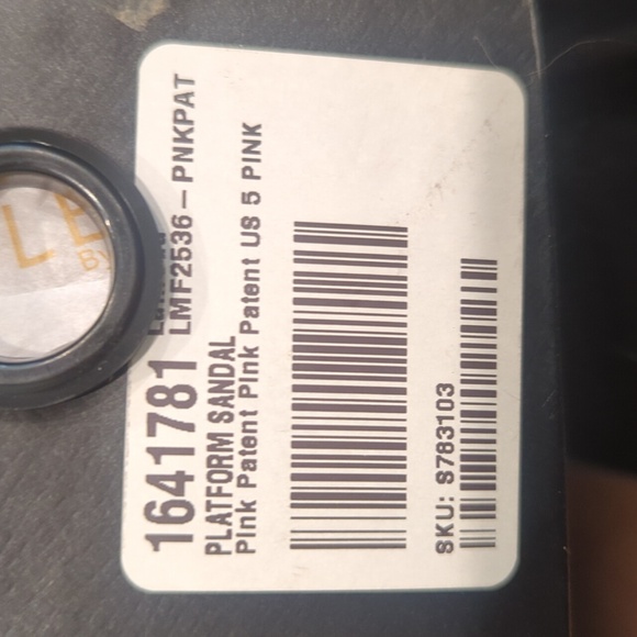 Pink Platform Strappy Sandals - Picture 5 of 5